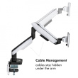 LogiLink Monitor mount, 17-49 inch gaming, gas spring