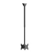 Neomounts CL35-340BL22 Dual Monitor/TV Mount Ceiling | Adjustable Height, Rotate, Tilt, Swivel | 23-42 