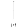 Neomounts CL35-440BL16XL Monitor/TV Mount Ceiling | Adjustable Height, Rotate, Tilt, Swivel | 37-70 