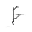 Neomounts Desk Mount | DS90-325BL1 Sit-stand workstation desk | Adjustable Height, Rotate, Tilt, Swivel | 17-32 