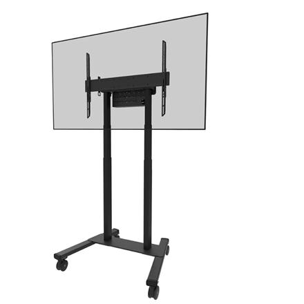 Neomounts Floor stand | FL55-875BL1 TV trolley | Adjustable Height | 55-100 