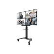 Neomounts AV1-825BL Videobar and multimedia kit - universal | Adjustable Height | Maximum weight (capacity) 9 kg | Black AV1-825BL