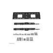 Neomounts Wall mount | WL30-750BL16 Heavy duty wall mount | Adjustable Height | 42-86 