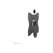 Neomounts Wall mount | NM-W60BLACK Monitor/TV mount wall | Tilt | 10-30 