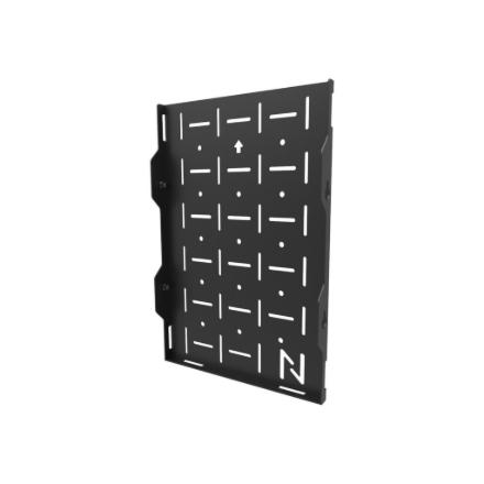 Neomounts Wall mount | AWL05-750BL AV hardware rack | Maximum weight (capacity) 10 kg | Black AWL05-750BL