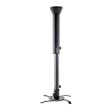 EDBAK Projector Ceiling mount | PMV200 | Adjusting the distance | Maximum weight (capacity) 30 kg | Black PMV200