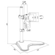 Logilink | Desk Mount | BP0044 | 13-32 