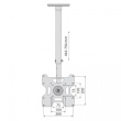 Techly ICACPLB906 94 cm (37