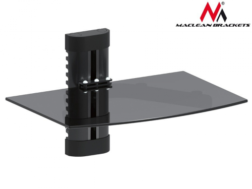 Maclean DVD shelf holder for single 8kg MC-663