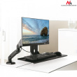 Maclean MC-756 Keyboard Holder VESA 75x75, 100x100 - addition to the monitor grips