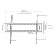 Maclean Heavy Duty TV Wall Moun t MC-750N