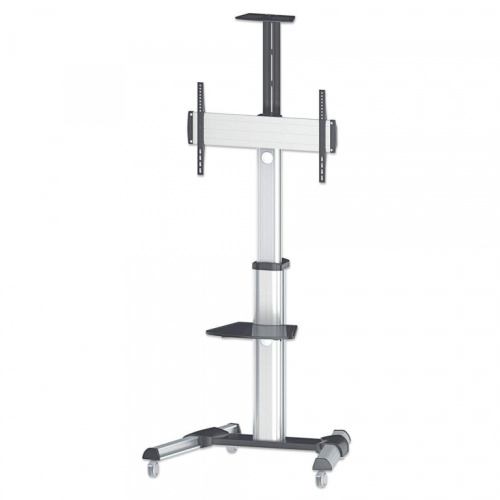 Manhattan TV & Monitor Mount, Trolley Stand, 1 screen, Screen Sizes: 37-65