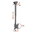 Techly Ceiling holder LCD/LED 23-42cale 50kg adjustable, black