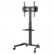 Techly Mobile TV stand 32-55 inches, 35kg, AV shelf