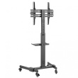 Techly Mobile TV stand 32-55 inches, 35kg, AV shelf