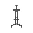 Neomounts Floor stand | NM-M1700BLACK TV trolley | Adjustable Height | 32-75 