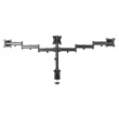 LogiLink Triple monitor desk mount, 13-27 39; 3x8kg. ma