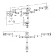 LogiLink Triple monitor desk mount, 13-27 39; 3x8kg. ma