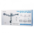 LogiLink Triple monitor desk mount, 13-27 39; 3x8kg. ma