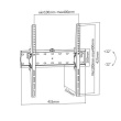 Gembird | Wall mount | WM-55T-02 | 32-55 