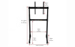 Next Level Racing Free Standing Single Monitor stand