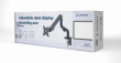 Gembird Adjustable desk display mounting arm (tilting), 17 inches -32 inches, up to 8 kg