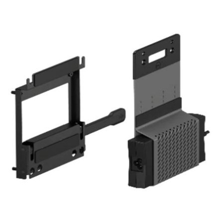 Dell | OptiPlex Micro and Thin Client VESA Mount w/Adapter Bracket | Black 482-BBEP