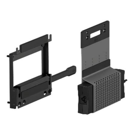 Dell | OptiPlex Micro and Thin Client VESA Mount w/Adapter Bracket | Black 482-BBEP