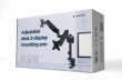 Gembird MA-DA2P-01 Adjustable desk 2-display mounting arm, 17”-32”, up to 9 kg