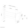 Neomounts FPMA-W820 Monitor/TV mount wall 10-27