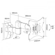 Maclean MC-503B LCD Bracket
