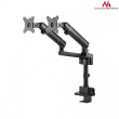 Maclean Double Stand For Two Monitor Screens MC-812