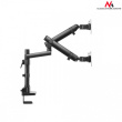 Maclean Double Stand For Two Monitor Screens MC-812