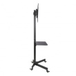 ART TV Table/trolley on wheels + handle 23-55