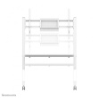 Neomounts FL50-525WH1 TV trolley 55-86