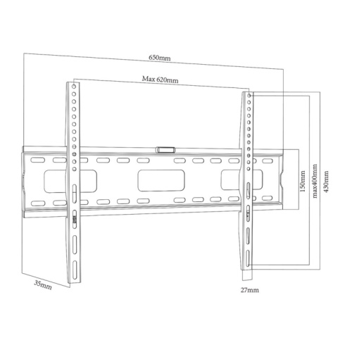 Maclean TV MC-419 Wall Mount Bracket 32