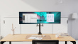 Kensington Dual Monitor Arm SmartFit
