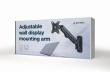 Gembird Adjustable wall display mounting arm, up to 27 inches/7 kg