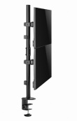 Gembird Mounting arm 2 monitors vertical 17-32 inch 9kg