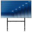 Neomounts Stand LFD FL50-575BL1 LFD/LCD/TV FL50-575BL1 65-100 inch 100x100-1000x600 125kg