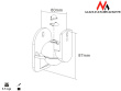 Maclean MC-526B audio bracket
