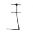 LogiLink TV stand with V-foot chrom