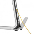 LogiLink TV stand with V-foot chrom