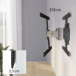 Hama Fullmotion ultraslim TV wall bracker 600x400