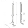Maclean Universal VESA mount for soundbar MC-334