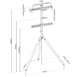 ONE For ALL Floor stand WM 7472 32-65 