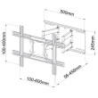 ART ART lcd holder AR-87 40-80'' 60 kg vert/horiz.