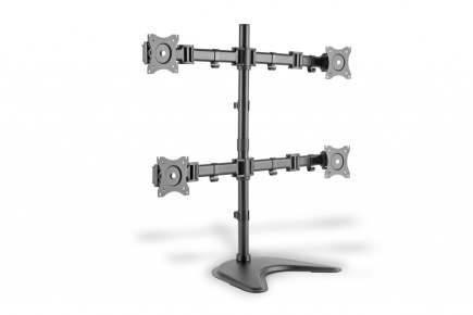 Digitus Universal Quad Monitor Mount Stand & Clamp