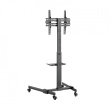 LogiLink TV-Monitor cart, 32-55' 35kg, height adjustable