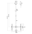 Neomounts CL35-440BL16L Mount TV/LCD 37-70'' 50kg